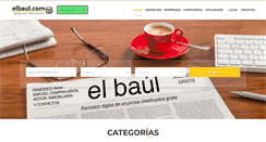 Desktop Screenshot of elbaul.es