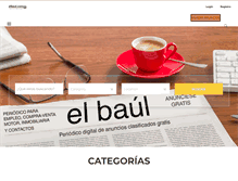 Tablet Screenshot of elbaul.es